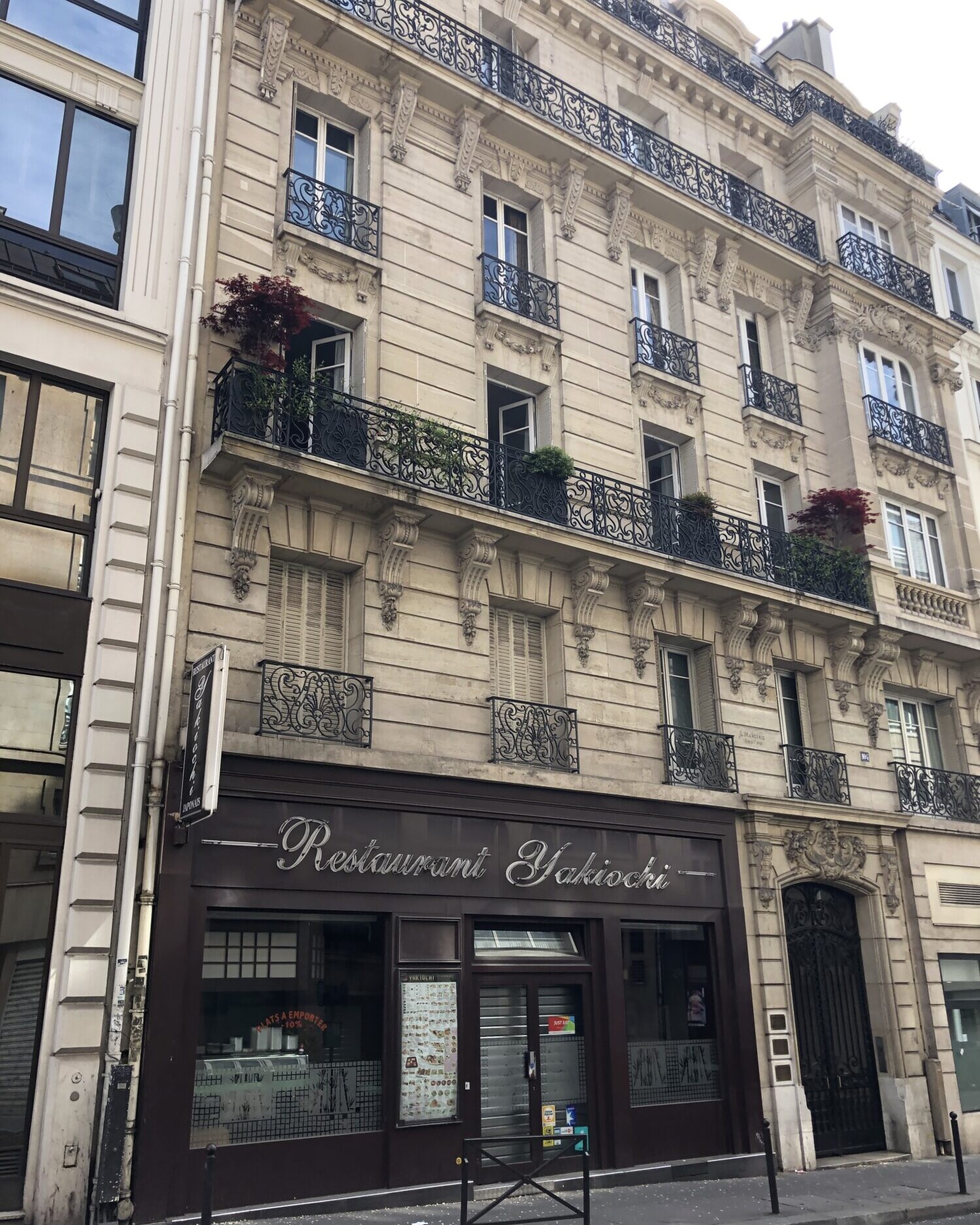 haussmannien rue paris