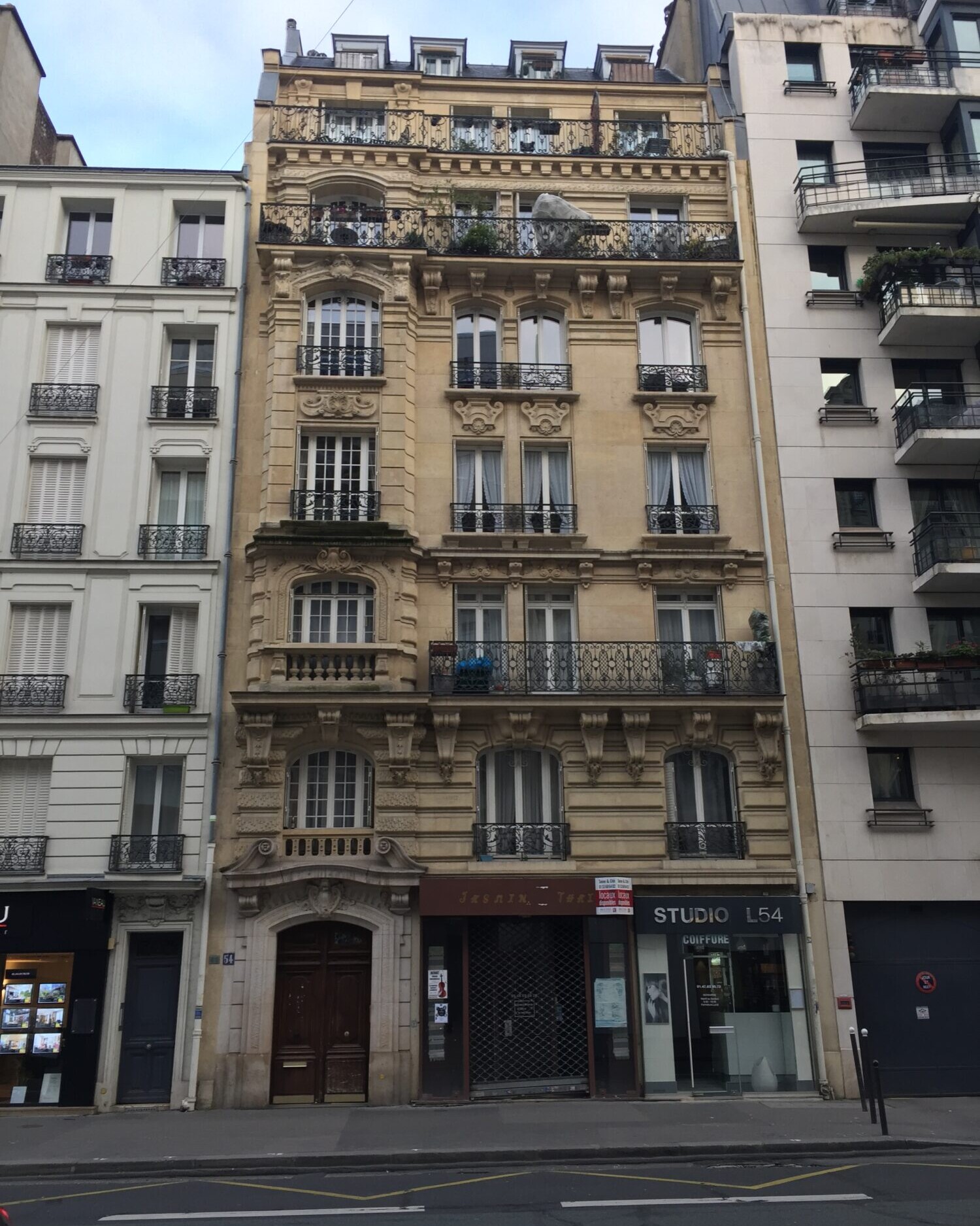 haussmannien rue paris