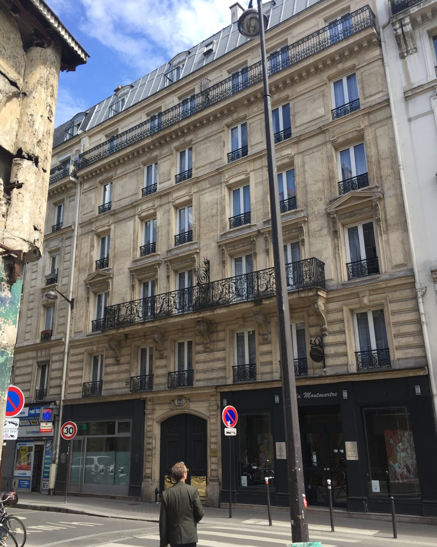 haussmannien rue paris