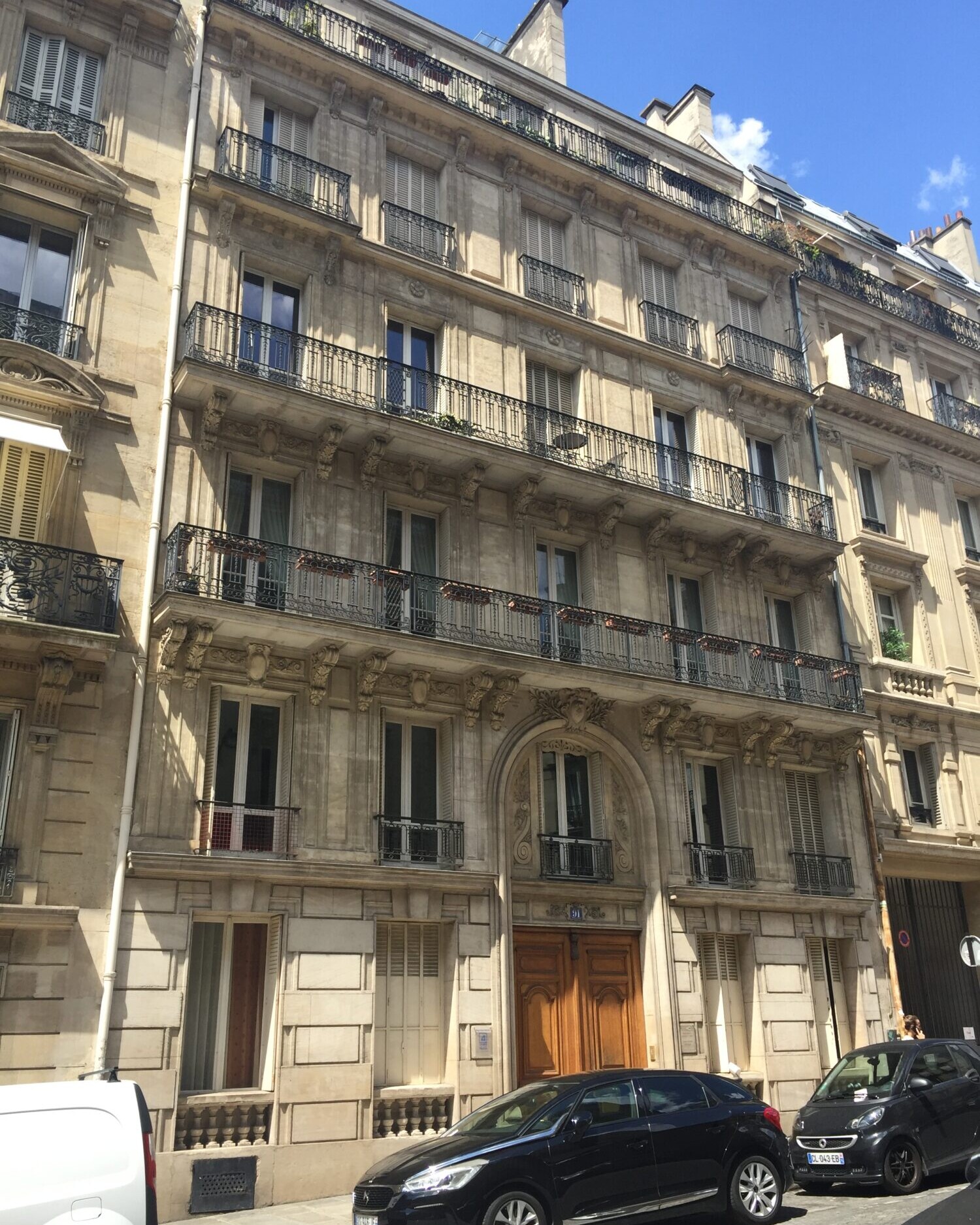 haussmannien rue paris