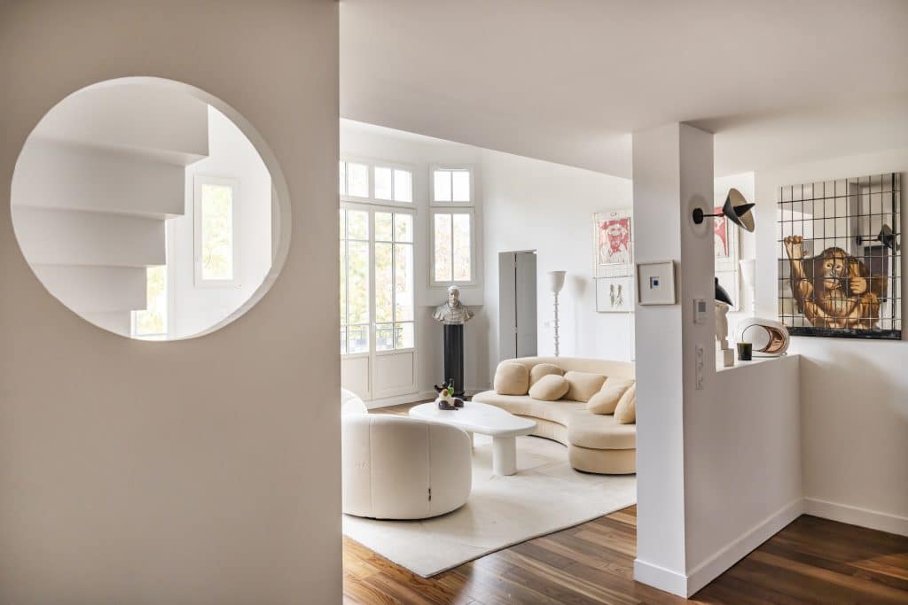 145 m² : Réaménagement d'un duplex dans un style Art Déco